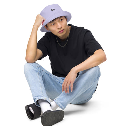 AURA "Purple Mono" bucket hat