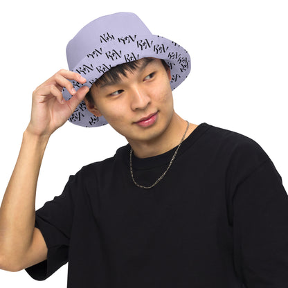 AURA "Purple Mono" bucket hat