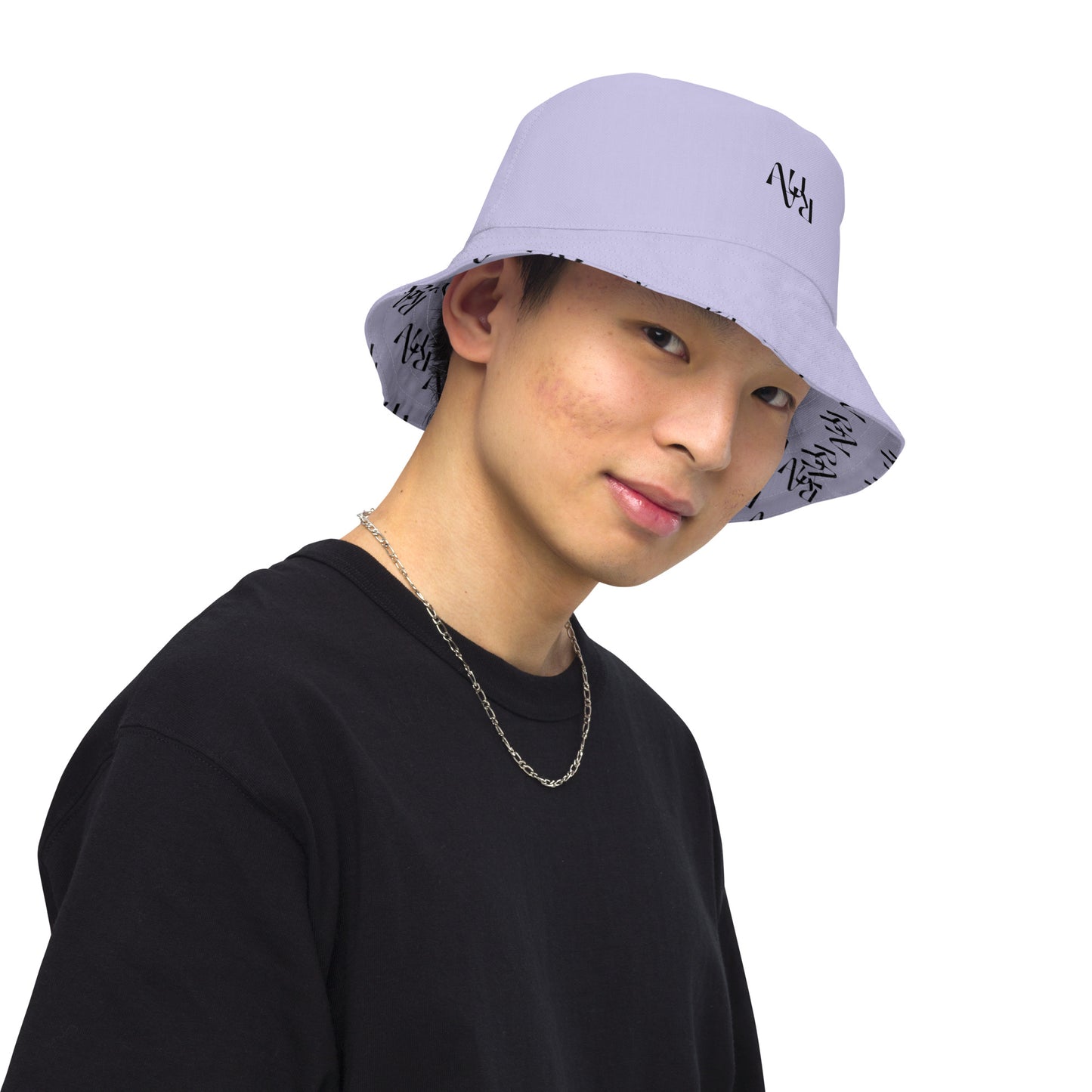 AURA "Purple Mono" bucket hat