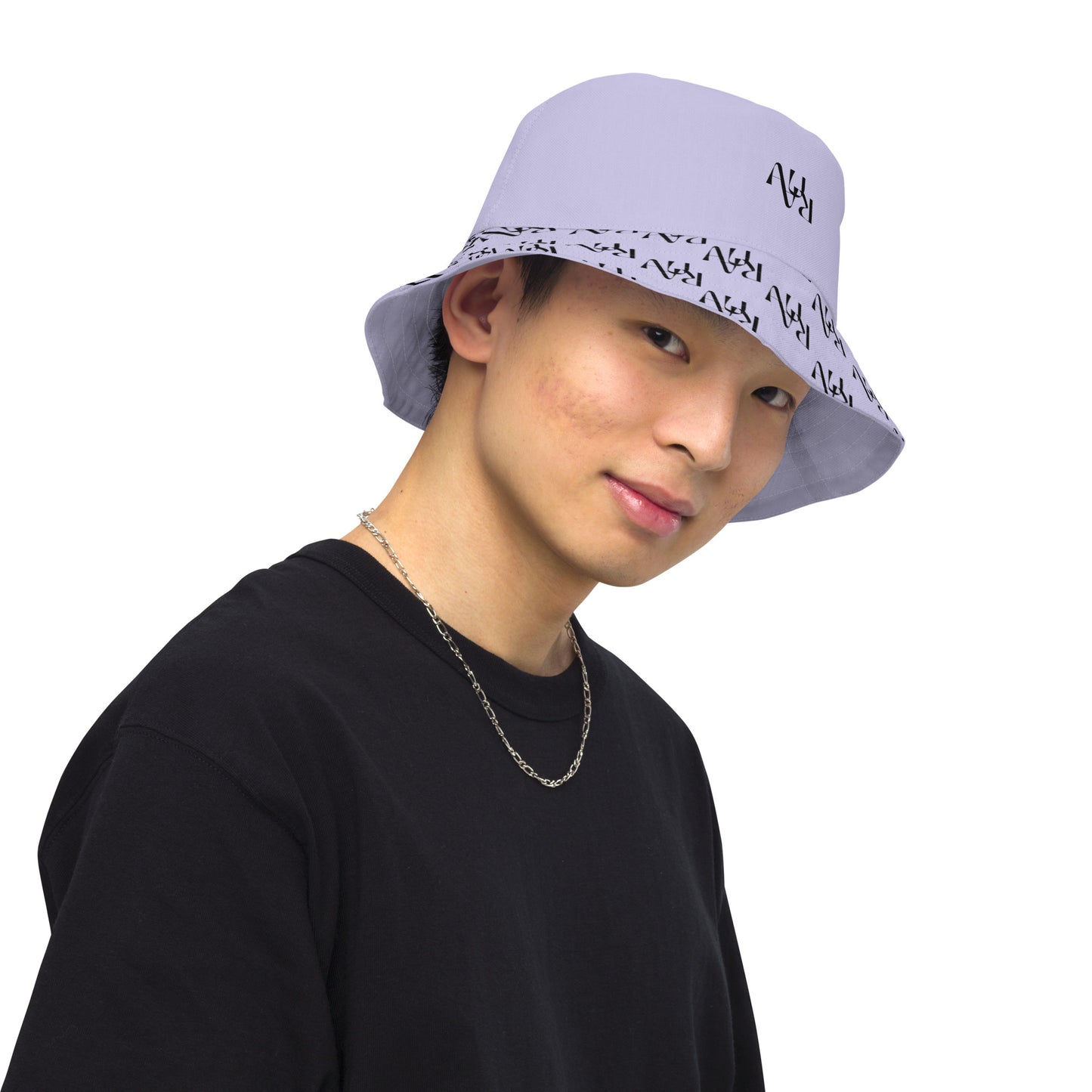 AURA "Purple Mono" bucket hat