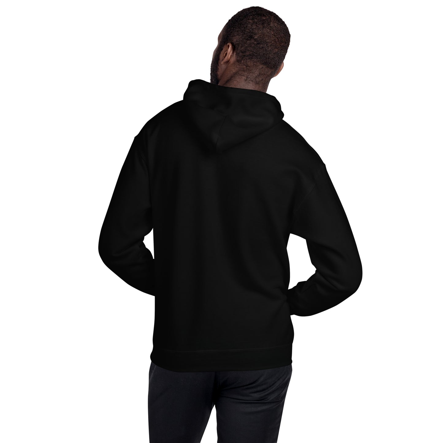 AURA "Mono" Black Logo Hoodie